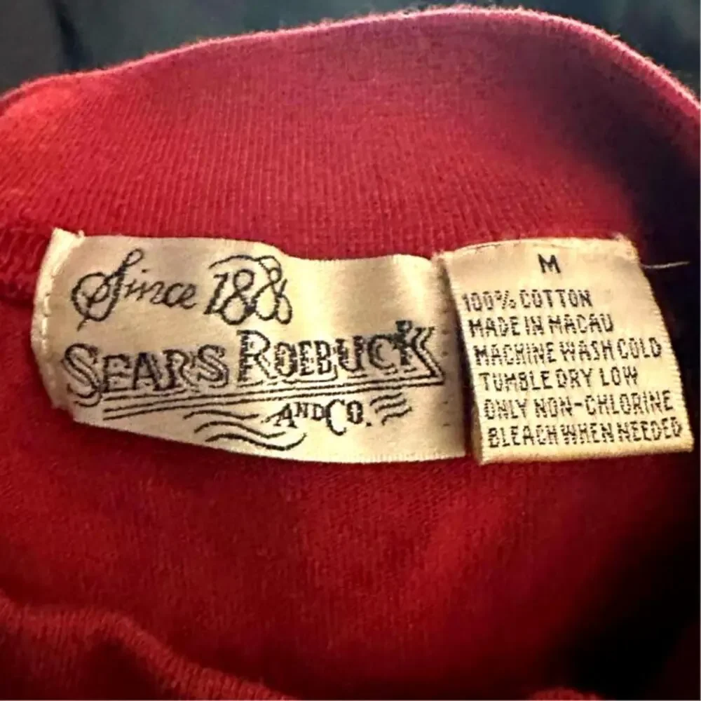 Vintage 90s Rugby Striped Sweatshirt - Picture 9 of 9